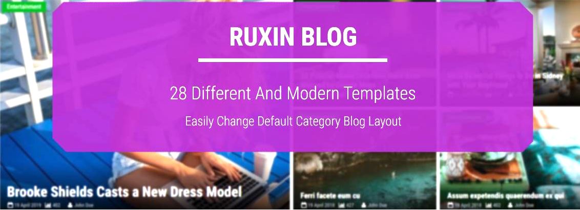 Ruxin Blog