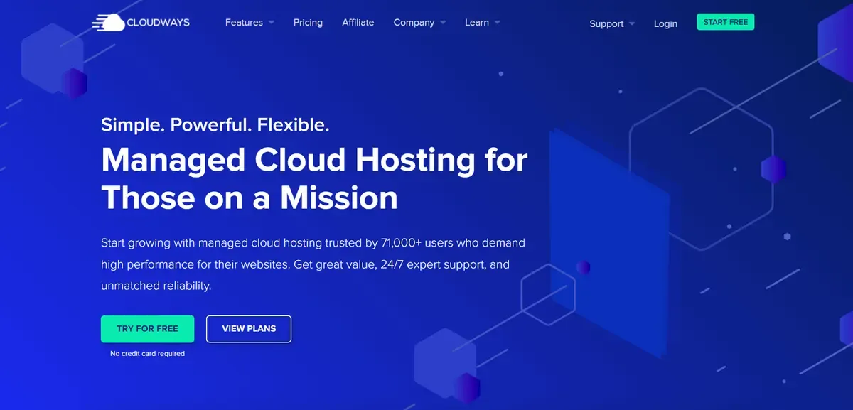 Managed Cloud Hosting Simplified Web Hosting Platform Cloudways
