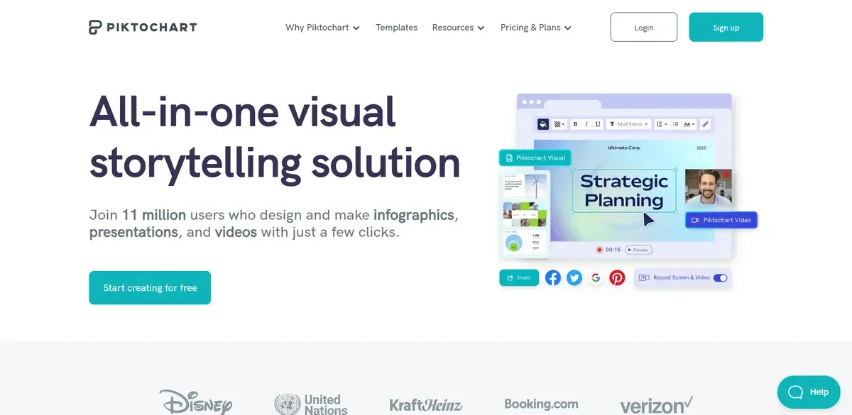 Piktochart Visual Video Maker Trusted By 11 Million Users