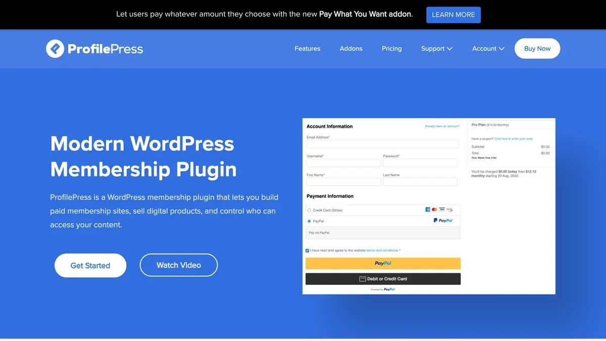 ProfilePress WordPress Community Plugin