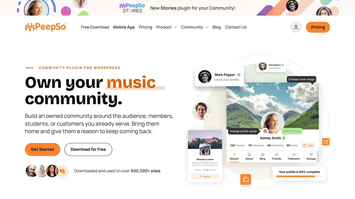 PeepSo WordPress Community Plugin