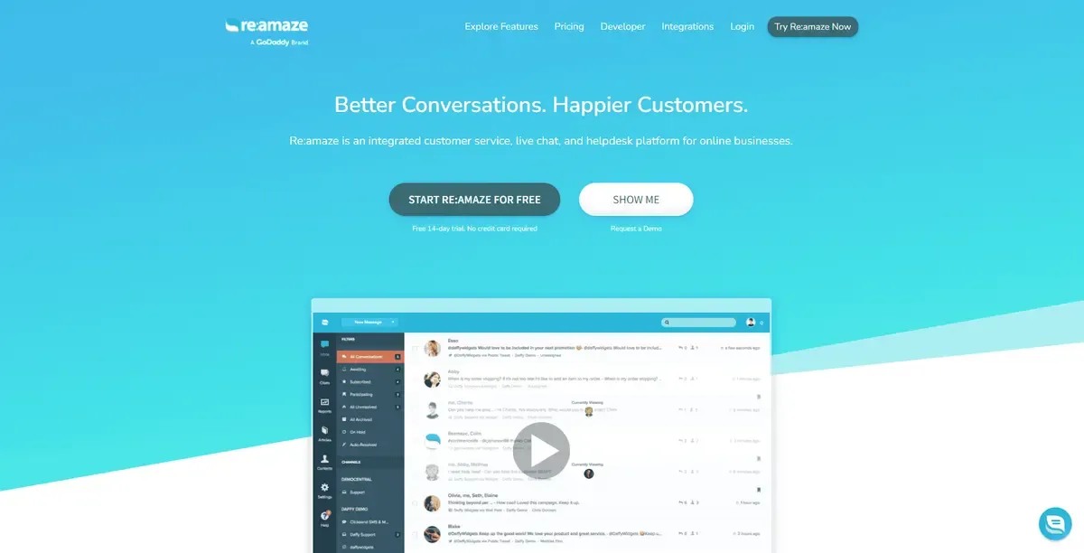 Re amaze Customer service live chat and helpdesk solutions for online businesses