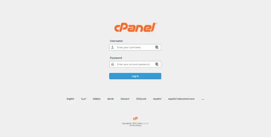 loginCpanel
