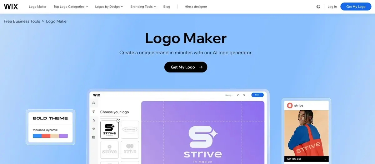 wix logo maker