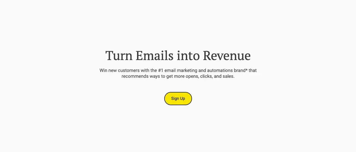 call to action for emails into revenue