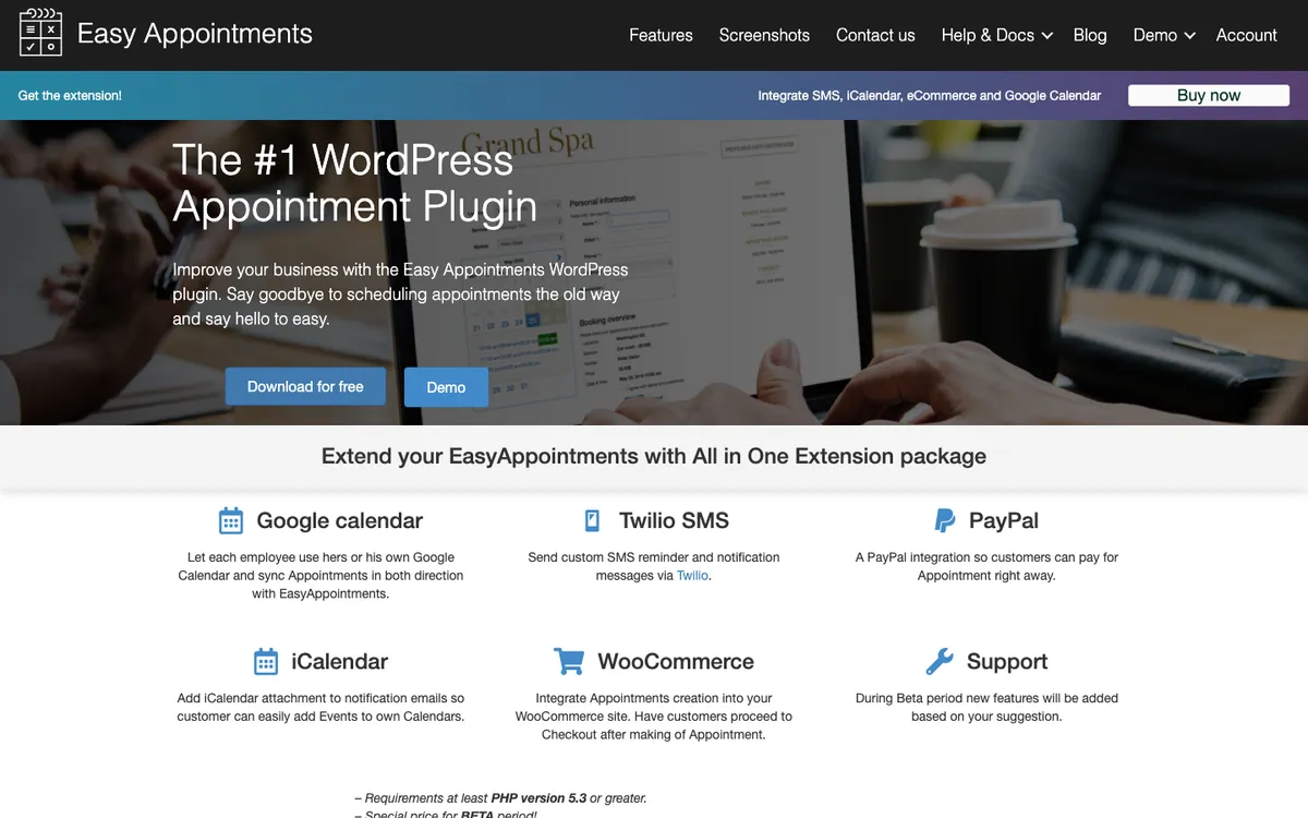 Easy Appointments WordPress Plugin