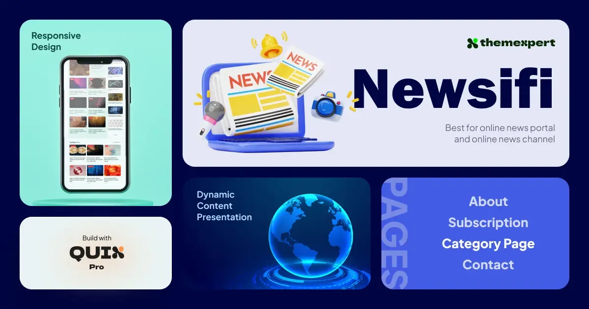 Newsifi: The Best Joomla News and Magazine Template