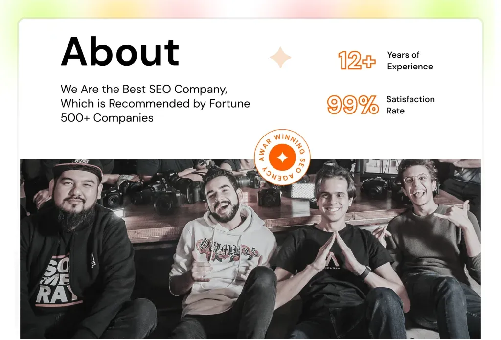 Home page of the Hexus Joomla template