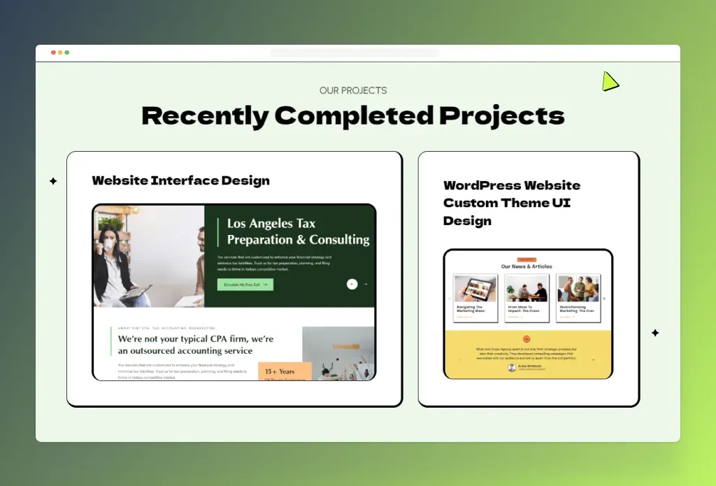 Pricing page of the Venture Joomla template