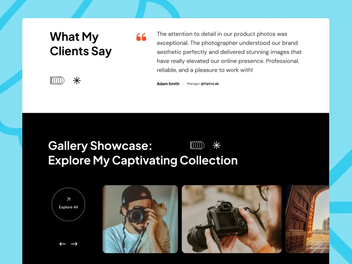 Contact page of the Skilio Joomla template