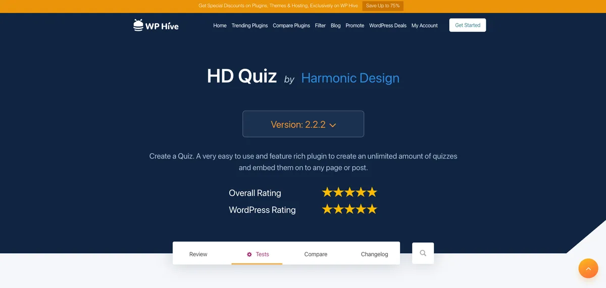 HD Quiz free WordPress quiz plugin