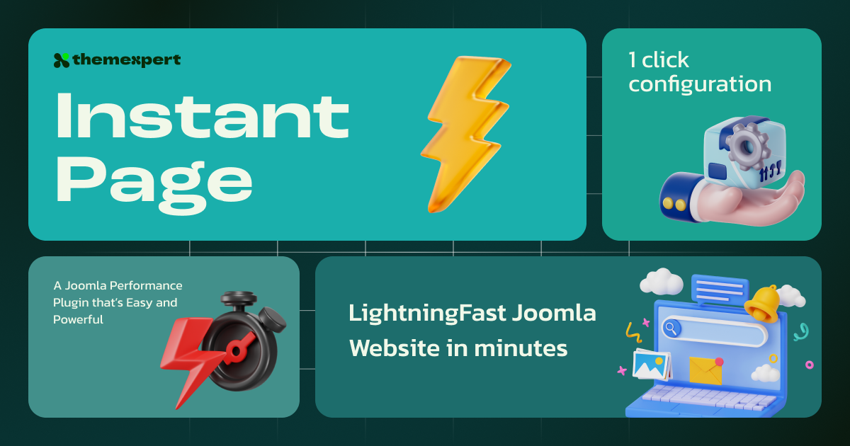 InstantPage: Lightning-Fast Joomla Websites at your Fingertips
