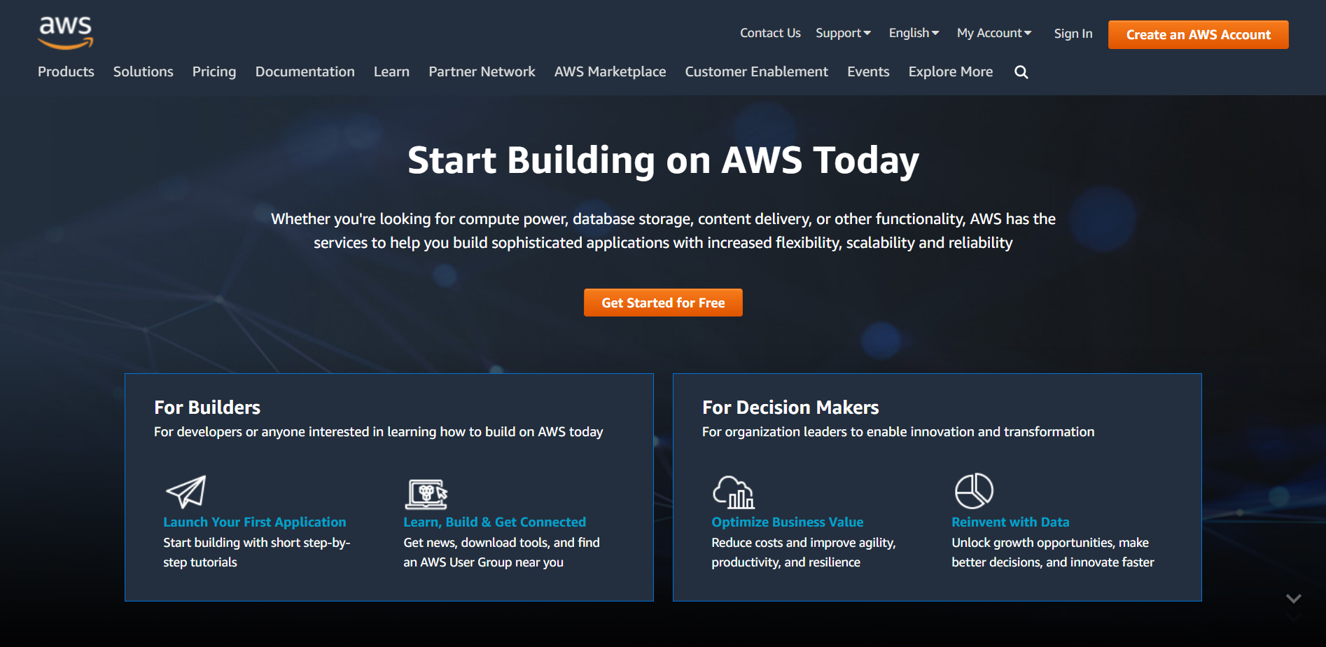 Cloud Computing Services Amazon Web Services AWS 