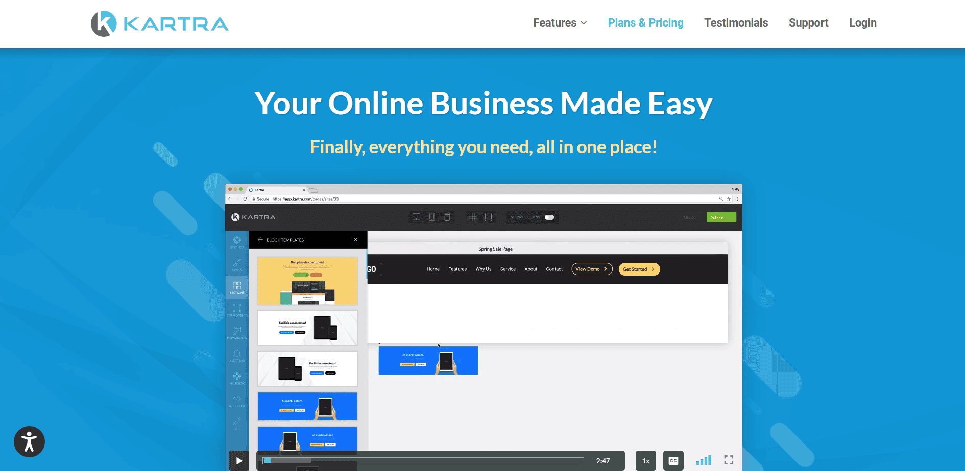 Kartra Your Online Business Made Easy