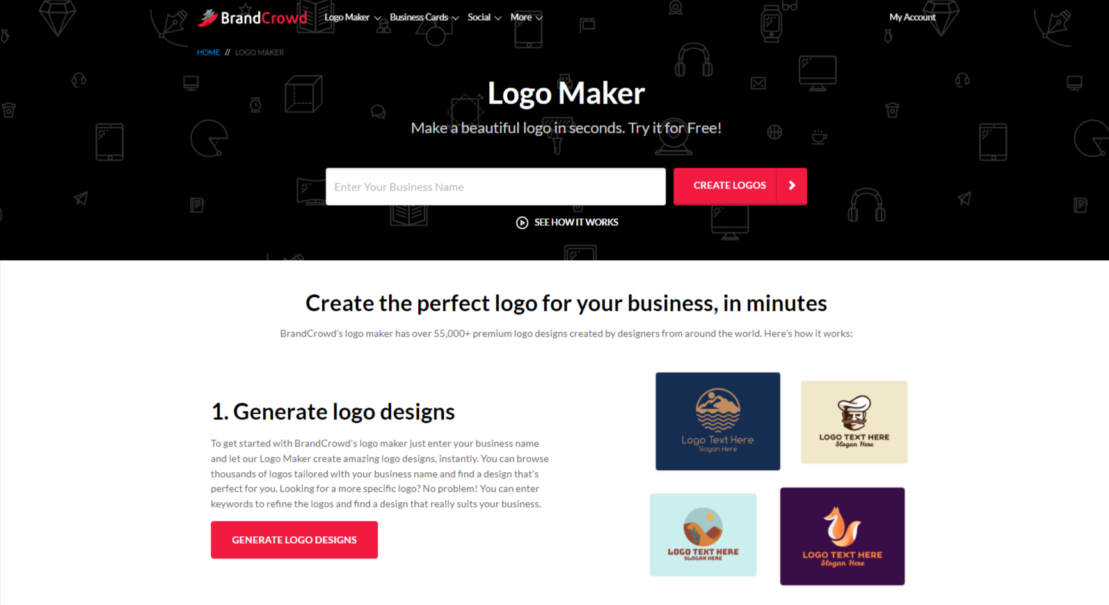 Logo Maker Create Your Free Logo BrandCrowd
