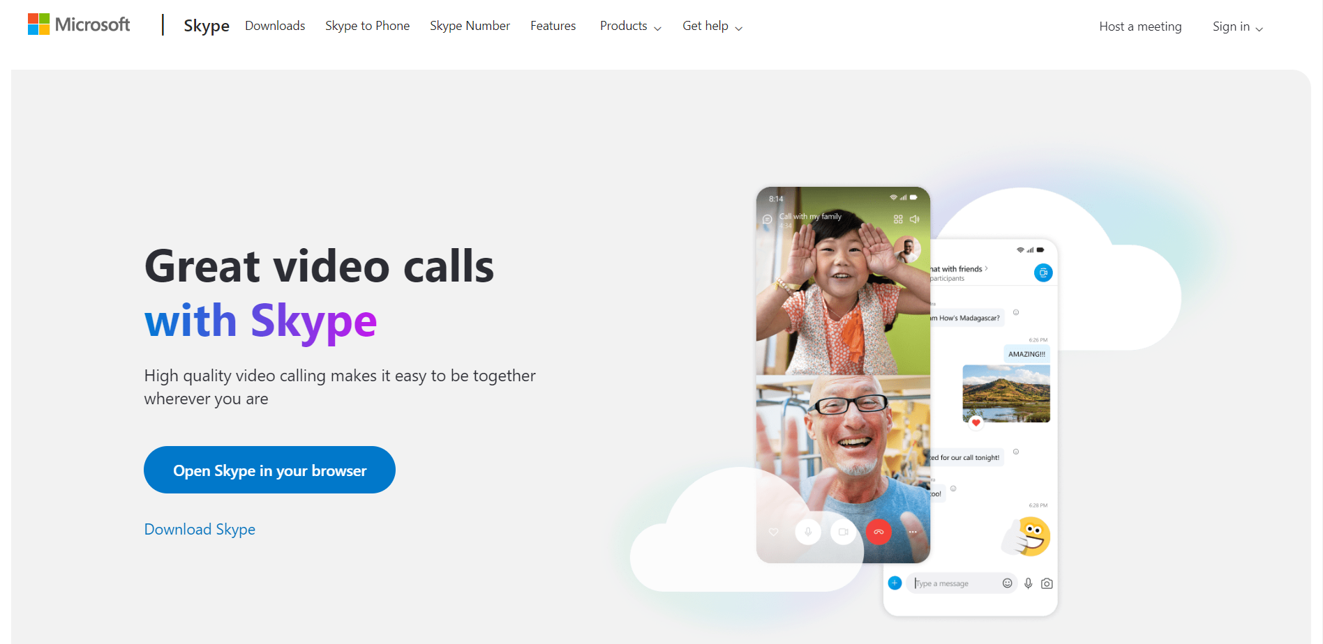 Skype Stay connected with free video calls worldwide