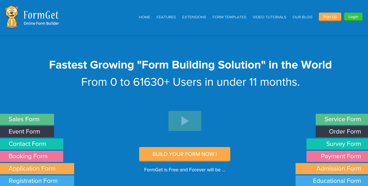 Build Your Next Web Forms Using FormGet