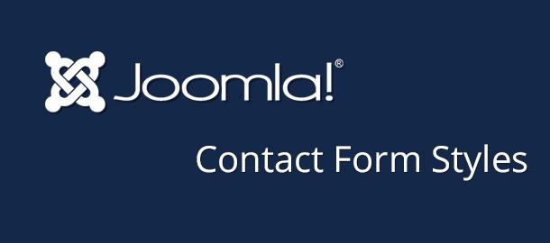 How to change Joomla! Contact form layout?