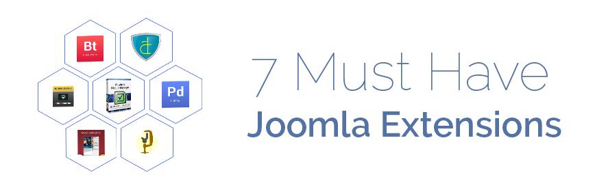 7 Must Have Joomla Extensions for Every Site