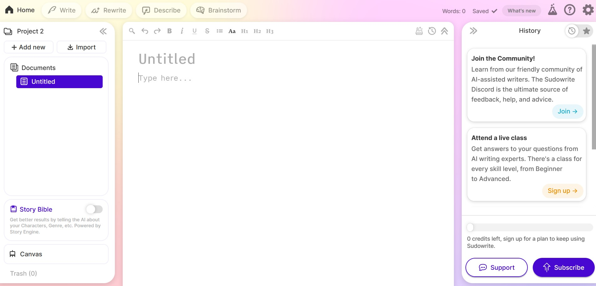sudowrite