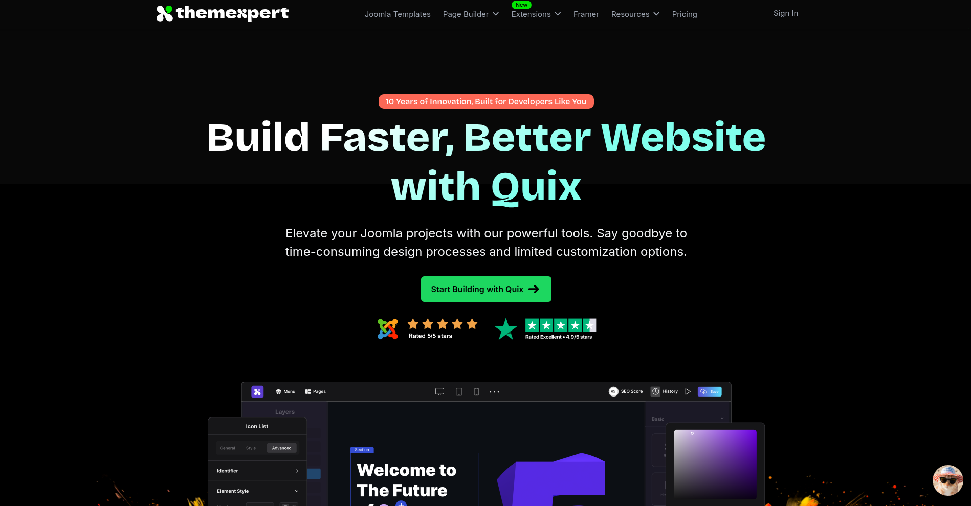 quix page