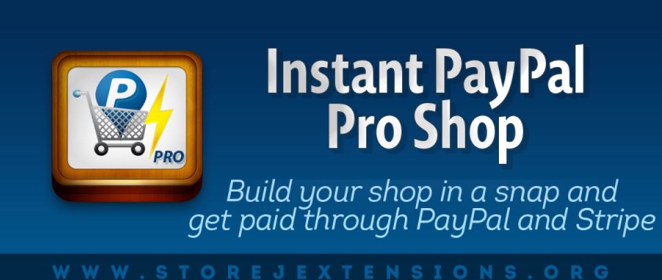 instant paypal pro shop