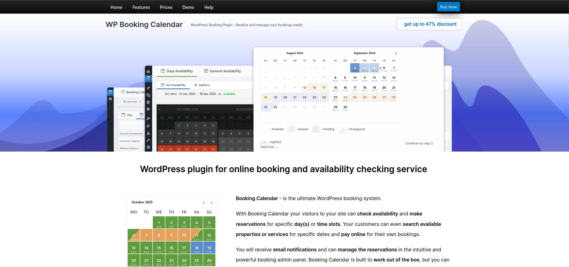 booking calender
