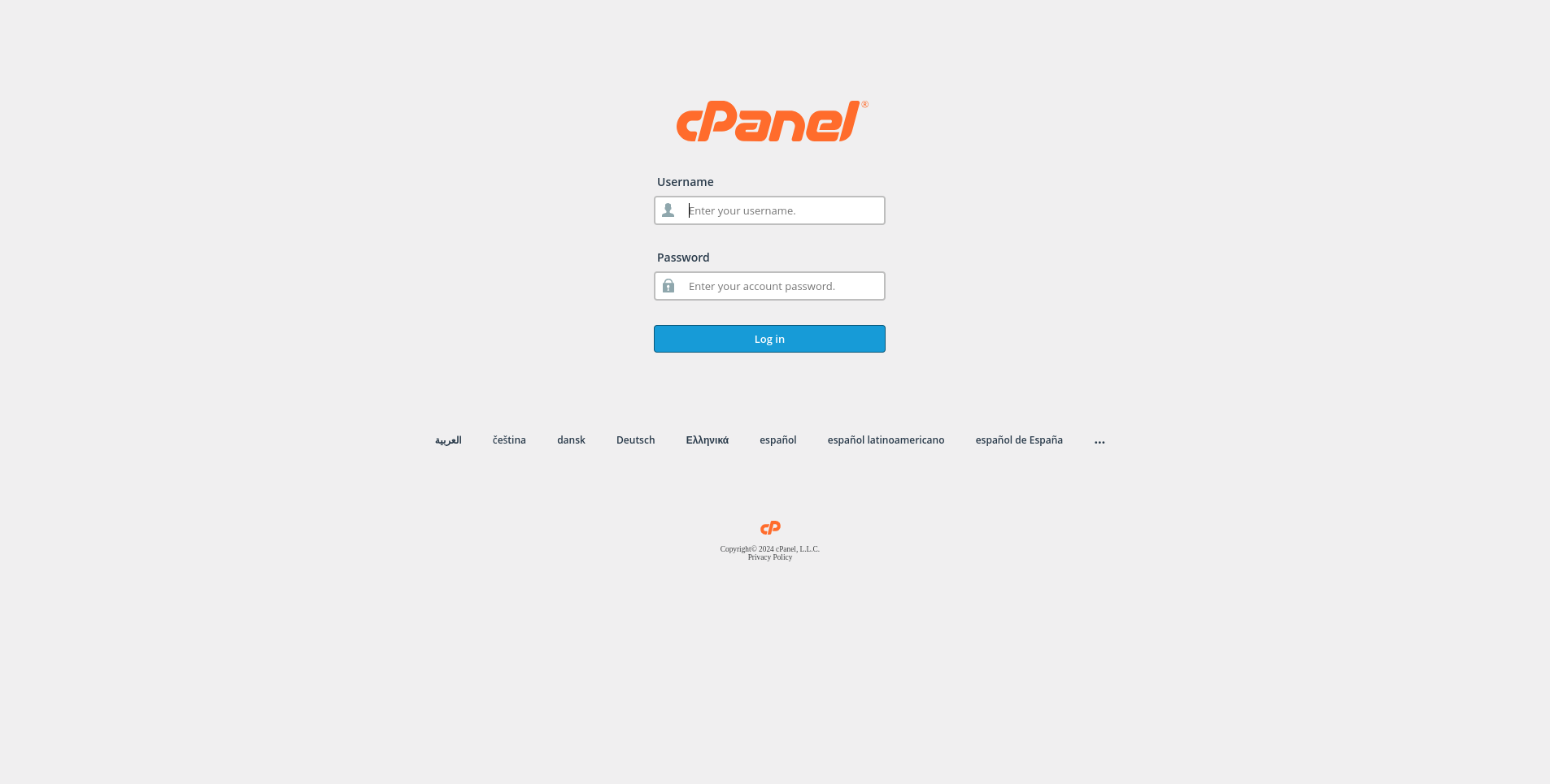 cpanel