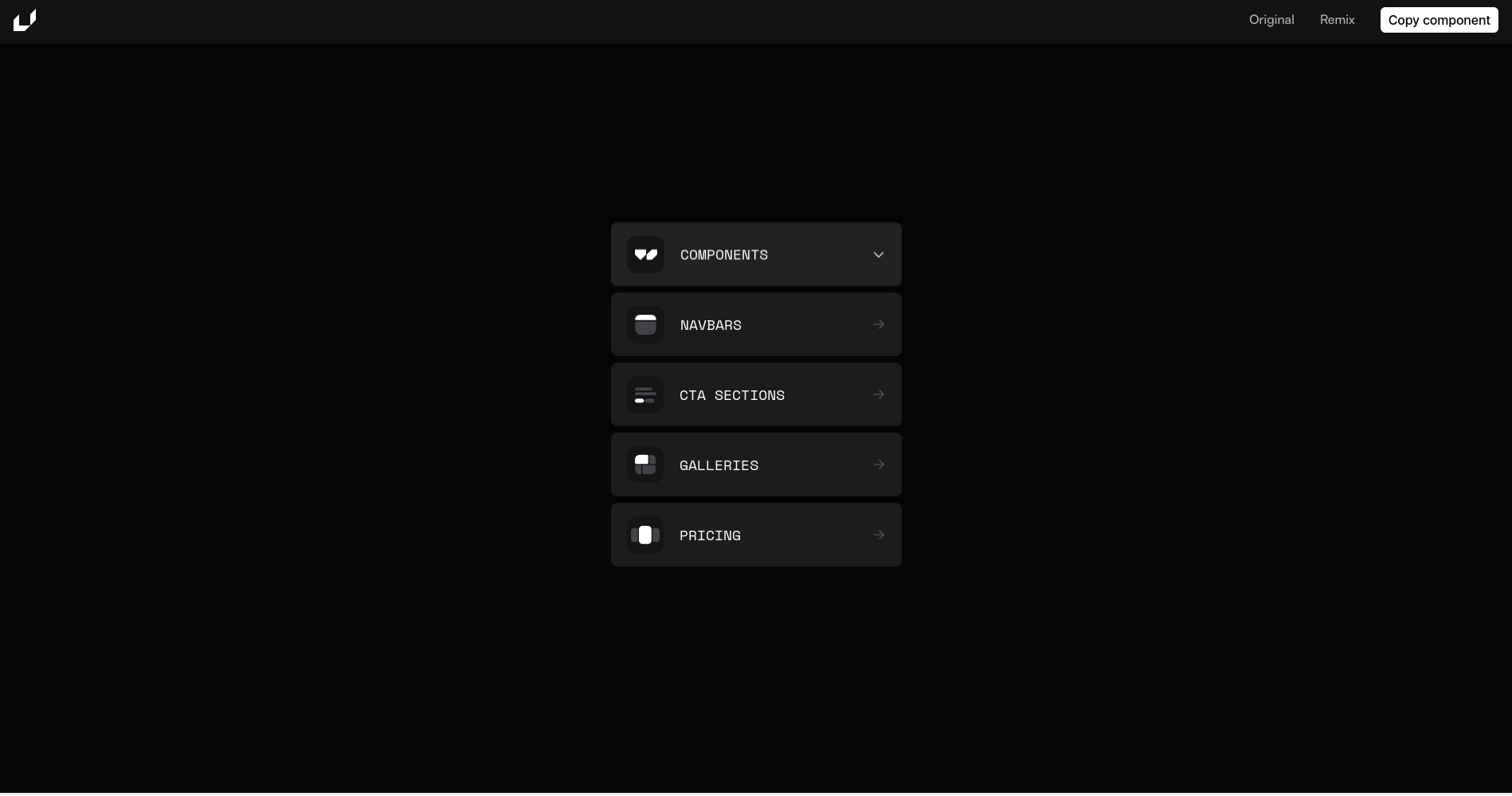 dropdown