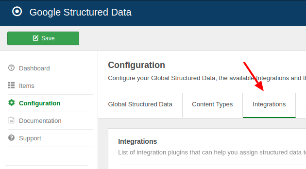 structuredDataEnableIntegration