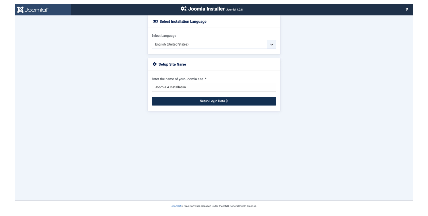 joomla4Installation