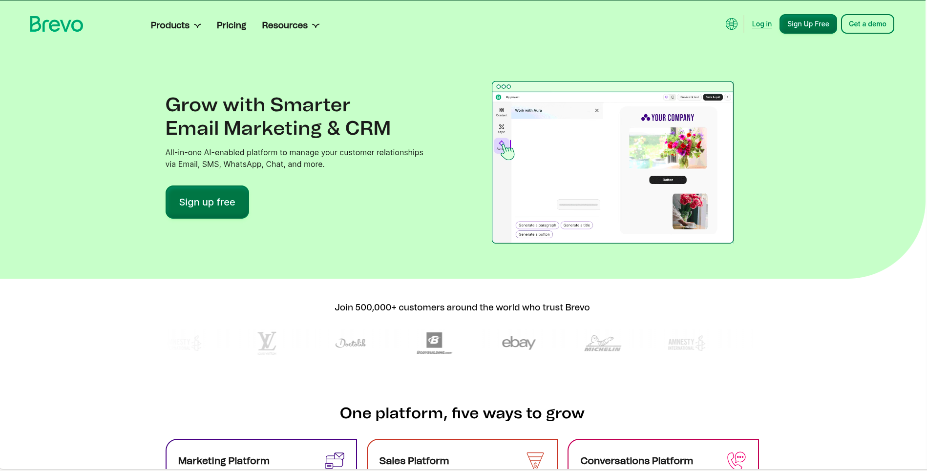All Your Digital Marketing Tools in One Place Sendinblue 1