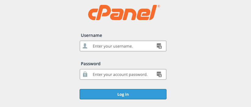 cPanelLogin