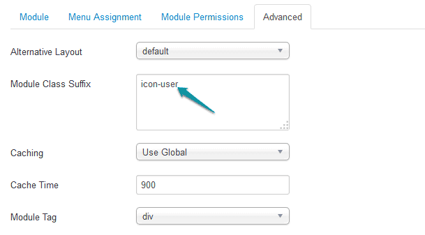 FontAwesome in Module