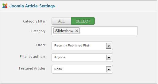 parallax slider settings