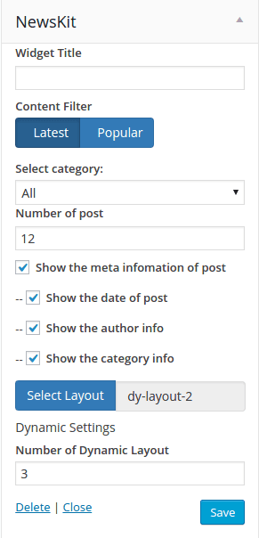 NewsKit Dynamic Layout 02