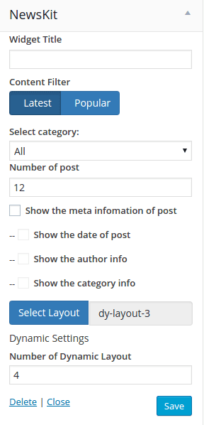 NewsKit Dynamic Layout 03