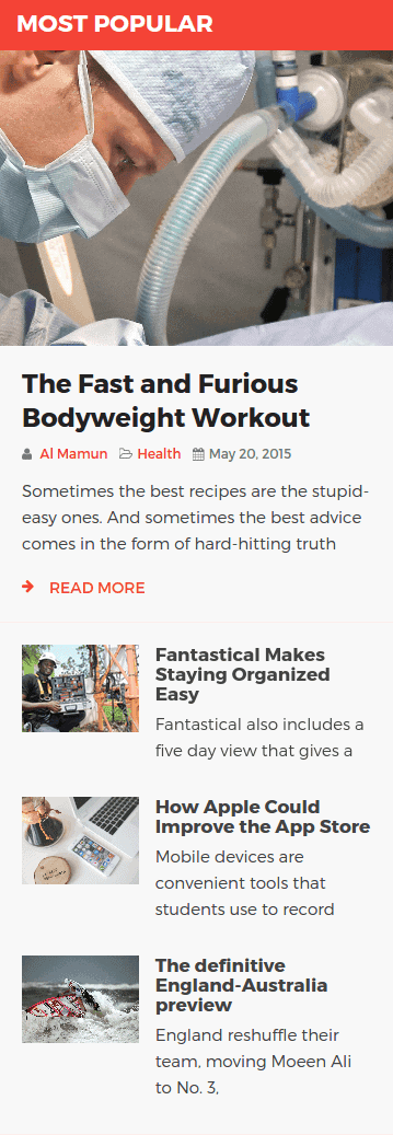 NewsKit Static Layout 04 Frontend