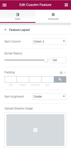 Custom Feature