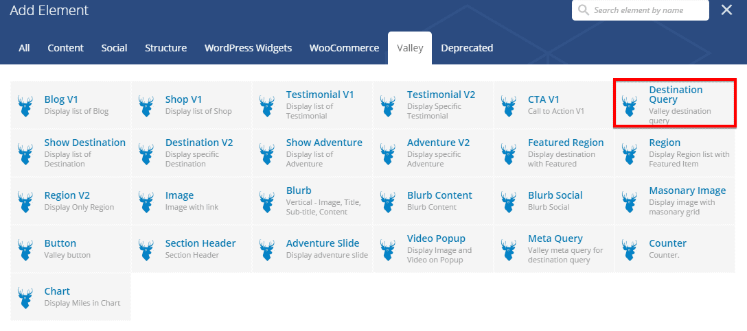 Destination Query