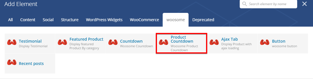 Product Cuntdown