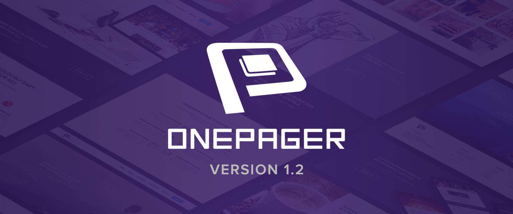 OnePager  v1.2 is Released - Shortcode Support, UX Improvement & Bug Fixes