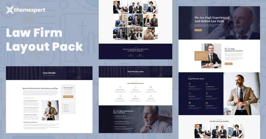 law-firm-layout-pack