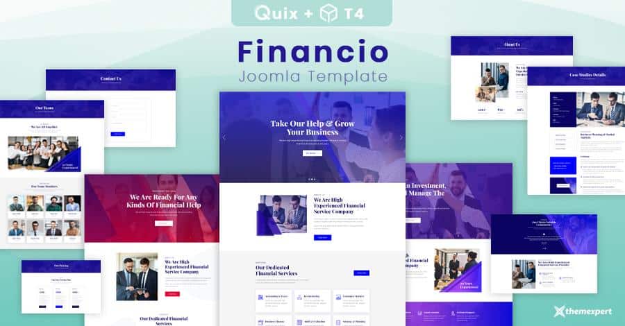 Introducing Financio - Best Financial Website Template for Joomla