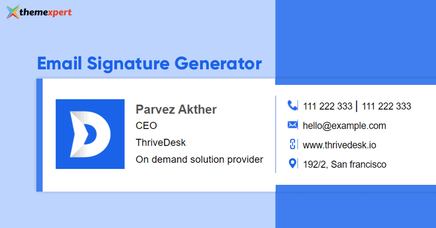 10+ Best Email Signature Generator of 2023 - ThemeXpert