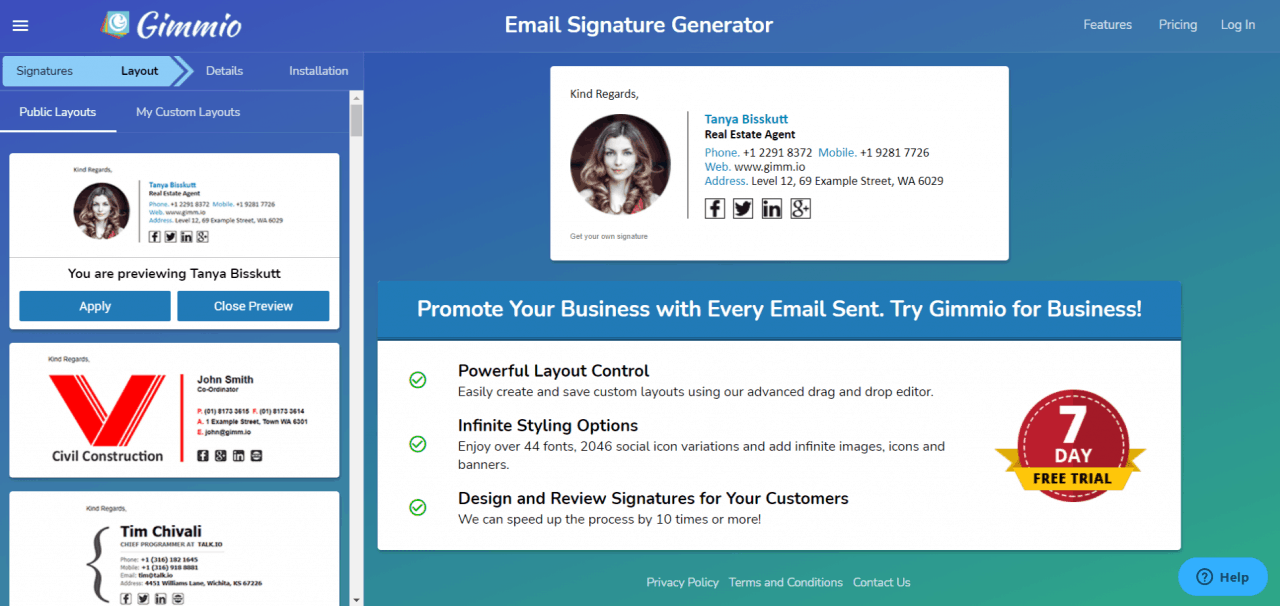 free email signature generator