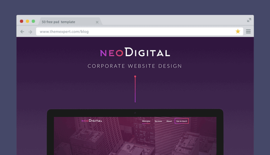 50 Free Psd Website Templates For Corporate Education Lms