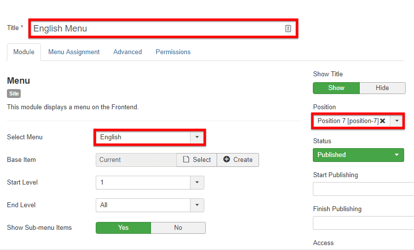 display_menu_items_on_front_end