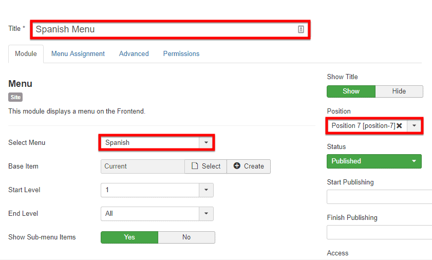 display_menu_items_on_front_end