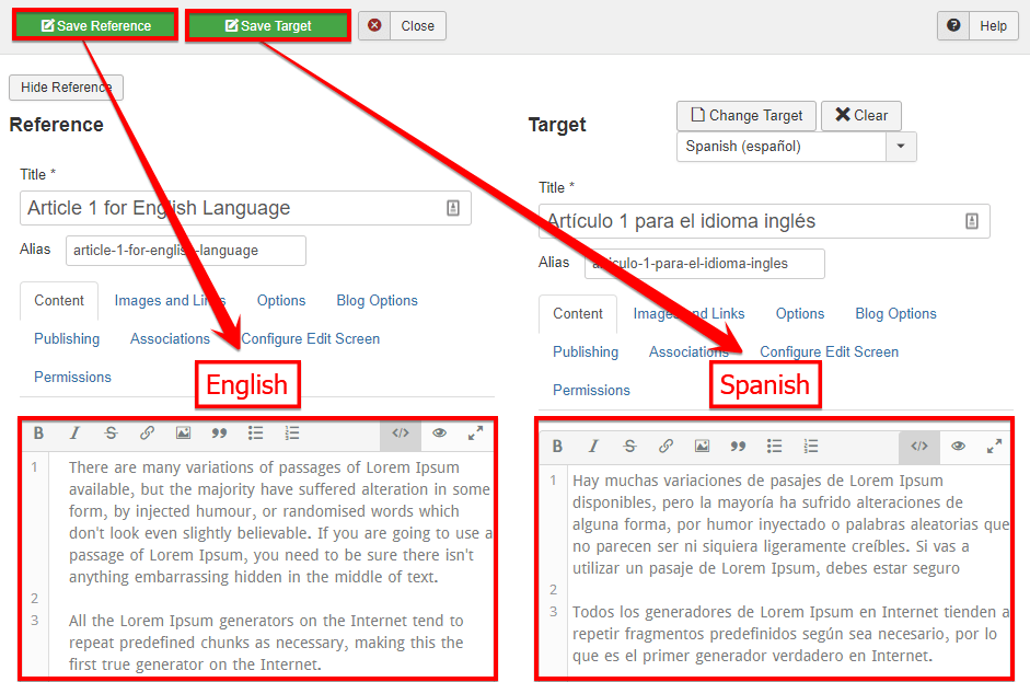 making_association_between_two_articles